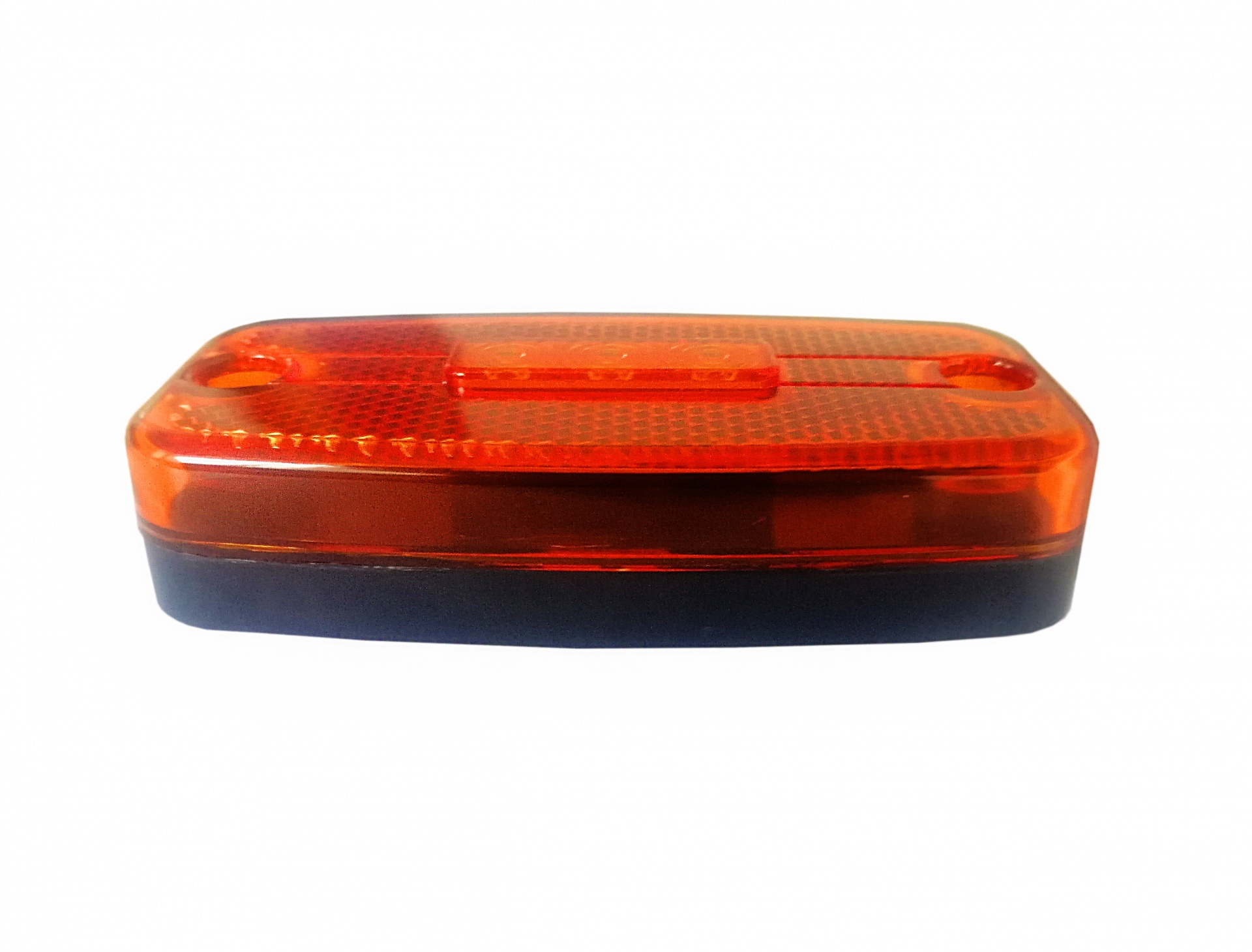 Feux De Position Latéraux 24V GSRECY - Lot De 10, 6 LED, 9.6 Cm, Blanc/ambre, Pour Camion Camping-car